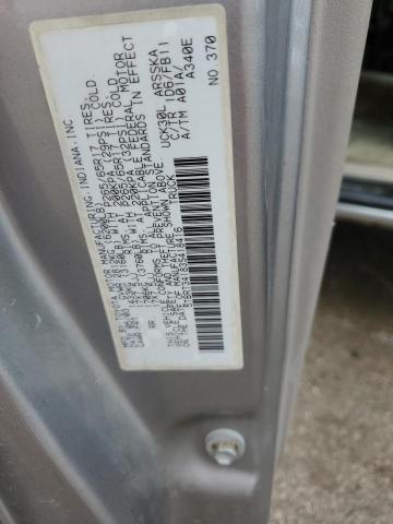 5TBRT34183S418416 - 2003 TOYOTA TUNDRA ACCESS CAB SR5 GRAY photo 12