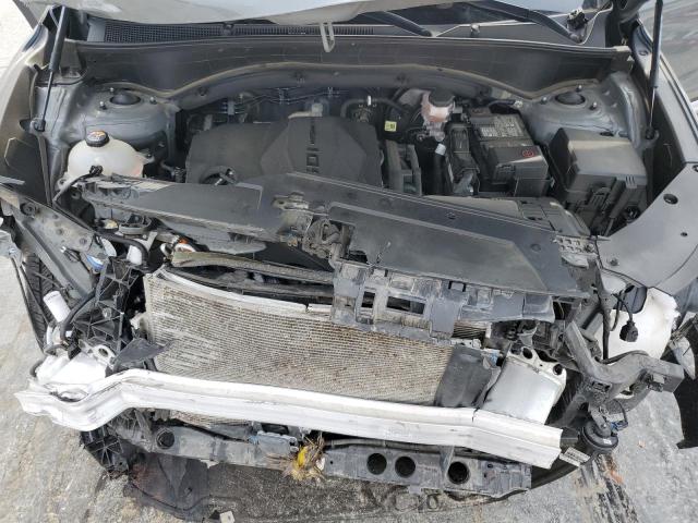 5NMS34AJ8MH334507 - 2021 HYUNDAI SANTA FE SEL Մոխրագույն լուսանկար 12