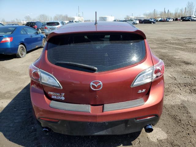 JM1BL1H55A1324126 - 2010 MAZDA 3 S RED photo 6