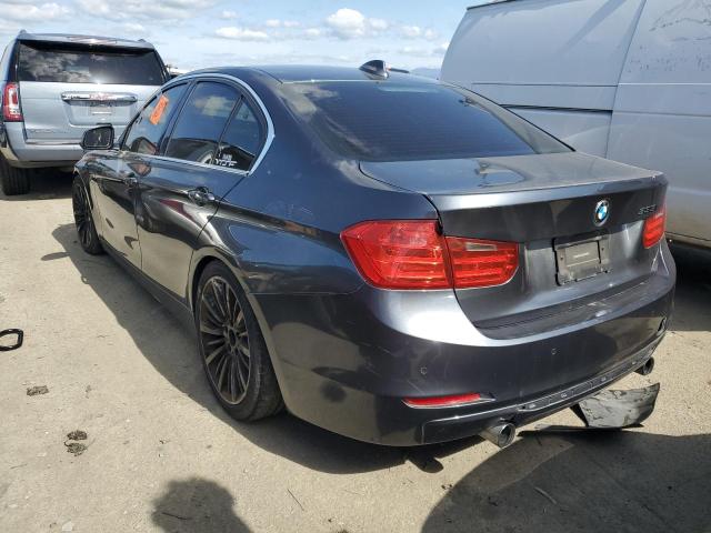 WBA3A9G54DNP37207 - 2013 BMW 3 SERIES I ნაცრისფერი ფოტო 2