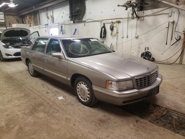 1G6KD54Y4XU766961 - 1999 CADILLAC DEVILLE TAN photo 1