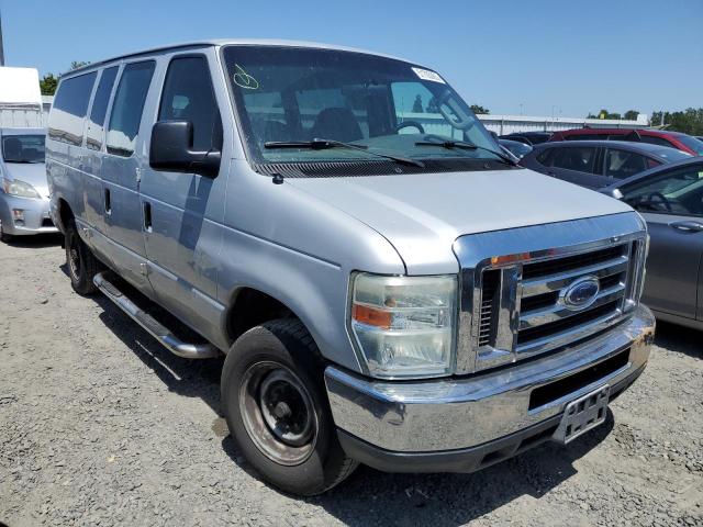 1FBNE31L68DB24297 - 2008 FORD ECONOLINE E350 SUPER DUTY WAGON GRAY photo 4