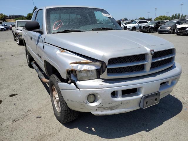 1B7HF13Z11J511486 - 2001 DODGE RAM 1500 SILVER photo 4