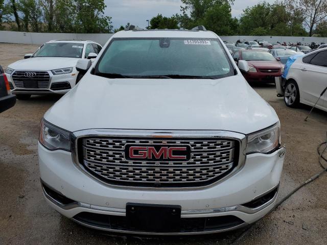 1GKKNXLS9HZ314709 - 2017 GMC ACADIA DENALI WHITE photo 5