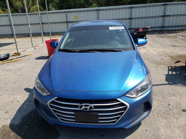 5NPD74LF5HH207910 - 2017 HYUNDAI ELANTRA SE BLUE photo 5