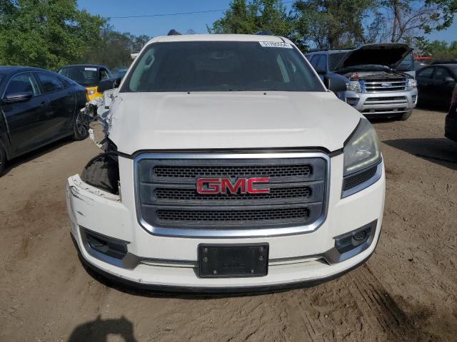 1GKKVPKD9EJ350736 - 2014 GMC ACADIA SLE WHITE photo 5