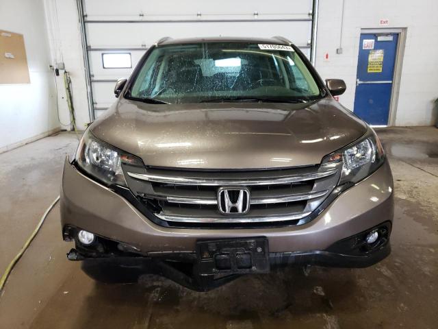 5J6RM4H76DL042451 - 2013 HONDA CR-V EXL GRAY photo 5