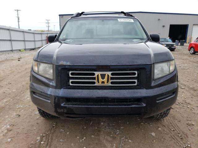 2HJYK16576H550687 - 2006 HONDA RIDGELINE RTL BLACK photo 5