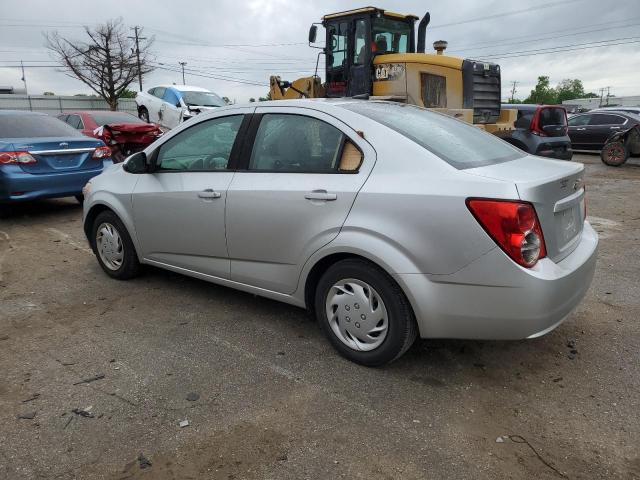 1G1JA5SH5D4236099 - 2013 CHEVROLET SONIC LS SILVER photo 2