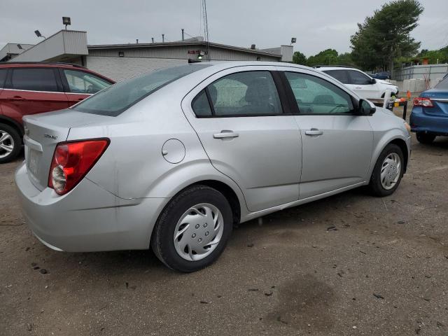 1G1JA5SH5D4236099 - 2013 CHEVROLET SONIC LS SILVER photo 3