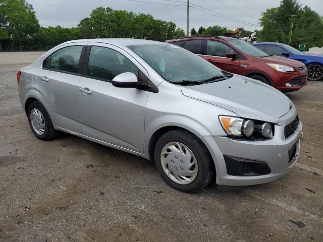 1G1JA5SH5D4236099 - 2013 CHEVROLET SONIC LS SILVER photo 4