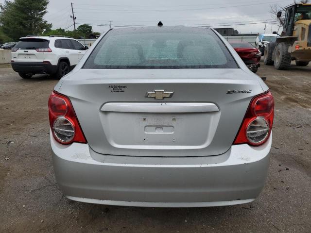 1G1JA5SH5D4236099 - 2013 CHEVROLET SONIC LS SILVER photo 6