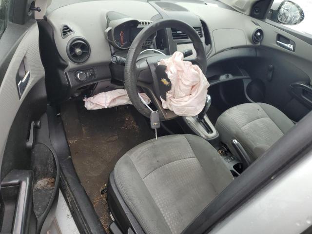 1G1JA5SH5D4236099 - 2013 CHEVROLET SONIC LS SILVER photo 8