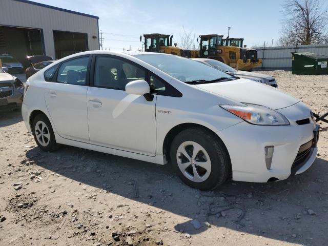 JTDKN3DU9E1755299 - 2014 TOYOTA PRIUS WHITE photo 4