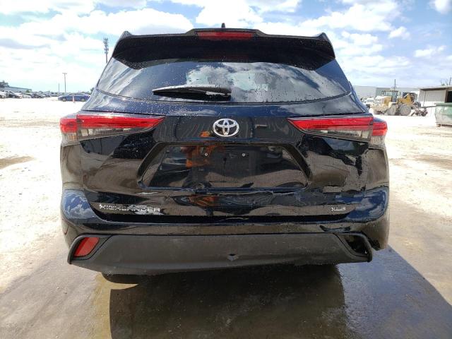 5TDGZRAH2LS513457 - 2020 TOYOTA HIGHLANDER XLE BLACK photo 6