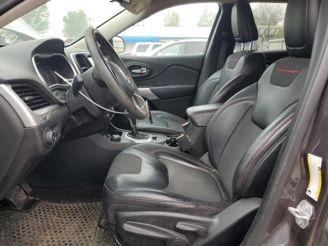 1C4PJMBS6HW659470 - 2017 JEEP CHEROKEE TRAILHAWK ნაცრისფერი ფოტო 7