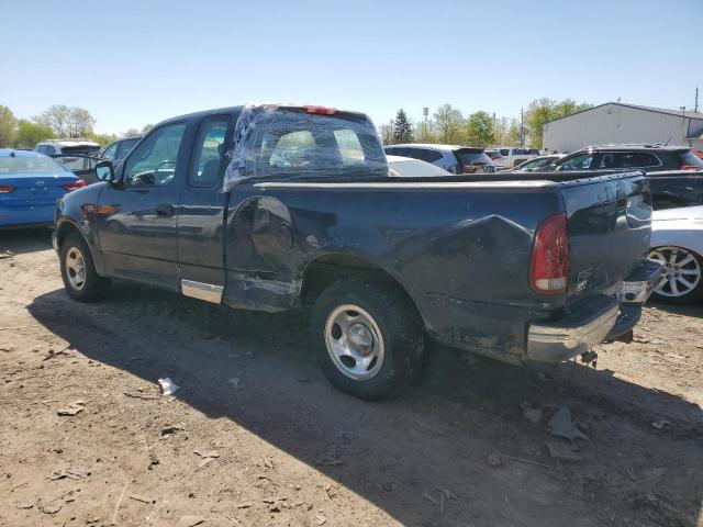 1FTRX17222NA21633 - 2002 FORD F150 BLUE photo 2