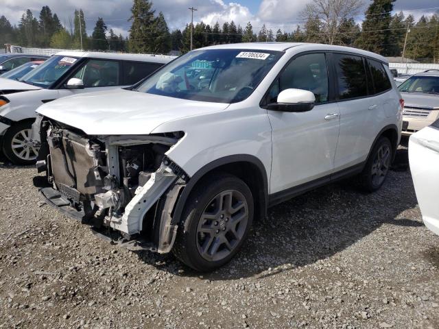 5FNYF8H59NB020191 - 2022 HONDA PASSPORT EXL თეთრი ფოტო 1