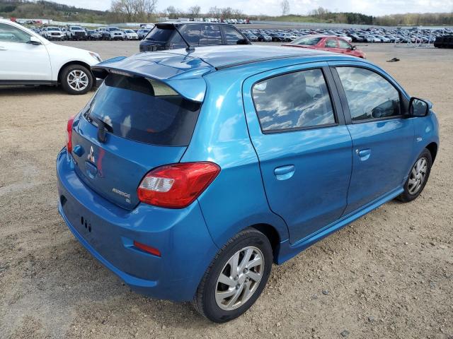 ML32A4HJ1HH012586 - 2017 MITSUBISHI MIRAGE SE BLUE photo 3