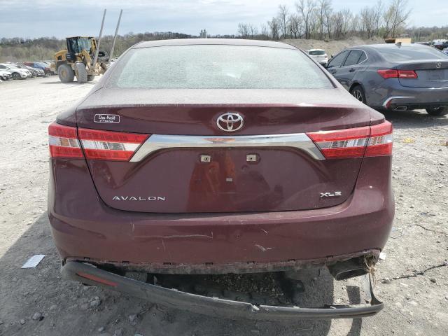 4T1BK1EBXDU042804 - 2013 TOYOTA AVALON BASE RED photo 6