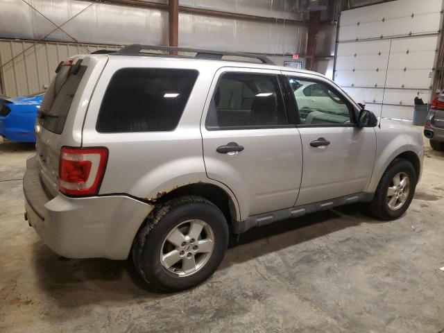 1FMCU9DG4AKC48265 - 2010 FORD ESCAPE XLT 银色 照片 3