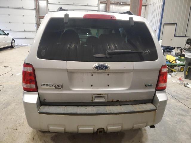 1FMCU9DG4AKC48265 - 2010 FORD ESCAPE XLT 银色 照片 6