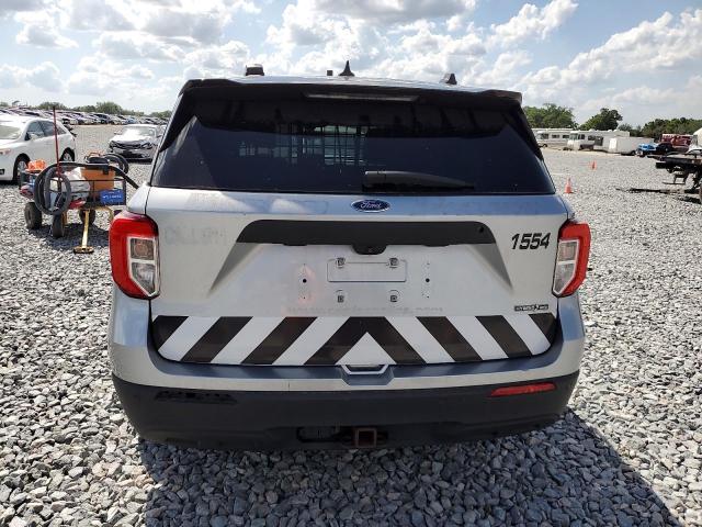1FM5K8AW5MNA12554 - 2021 FORD EXPLORER POLICE INTERCEPTOR 灰色 照片 6