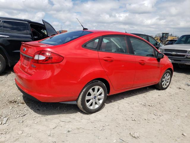 3FADP4BJ6DM118573 - 2013 FORD FIESTA SE RED photo 3