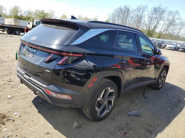 5NMJCCAE2NH053796 - 2022 HYUNDAI TUCSON SEL BLACK photo 3