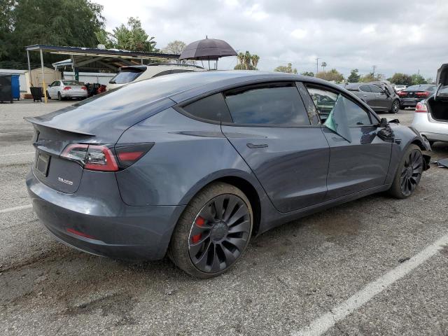 5YJ3E1ECXPF512349 - 2023 TESLA MODEL 3 GRAY photo 3