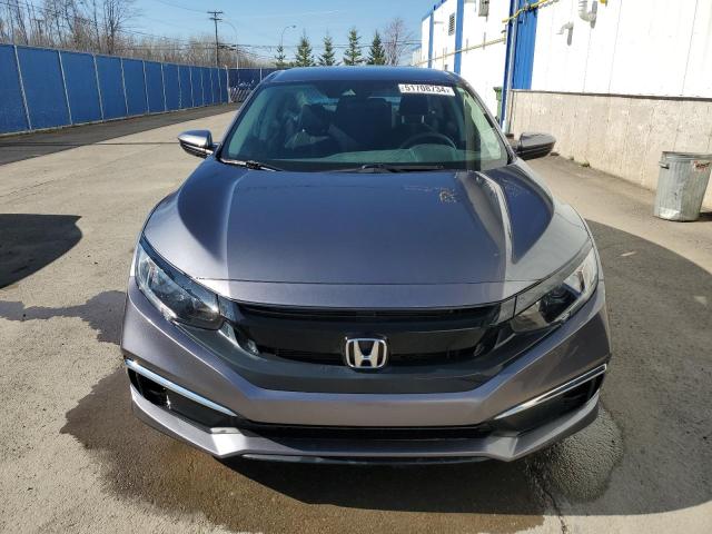 2HGFC2F58LH021518 - 2020 HONDA CIVIC LX GRAY photo 5