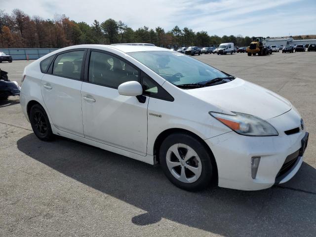 JTDKN3DU7D5572362 - 2013 TOYOTA PRIUS WHITE photo 4