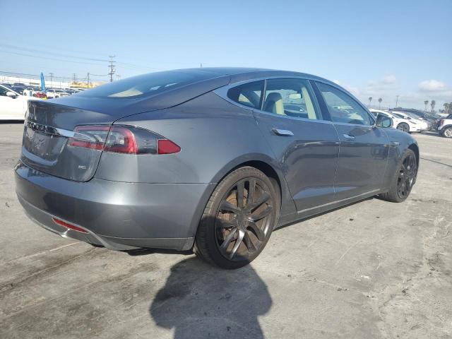 5YJSA1H10EFP32887 - 2014 TESLA MODEL S CHARCOAL photo 3
