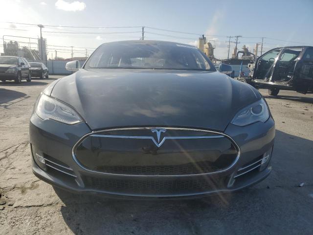 5YJSA1H10EFP32887 - 2014 TESLA MODEL S CHARCOAL photo 5