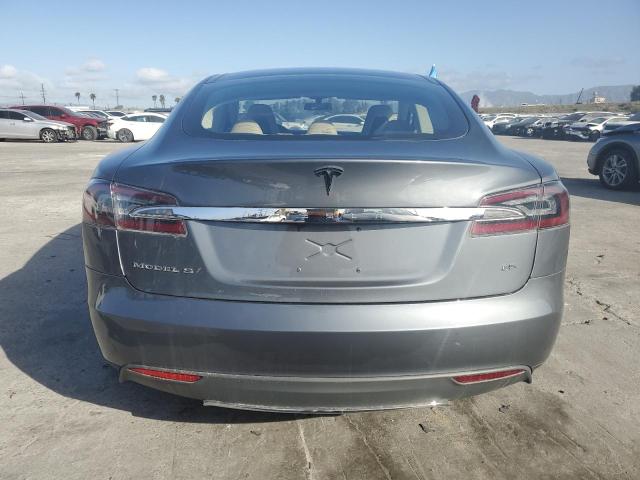 5YJSA1H10EFP32887 - 2014 TESLA MODEL S CHARCOAL photo 6