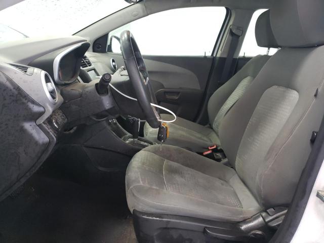 1G1JG6SH6H4159477 - 2017 CHEVROLET SONIC WHITE photo 7