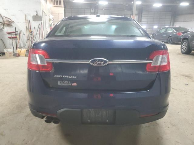 1FAHP2DW2BG153259 - 2011 FORD TAURUS SE BLUE photo 6