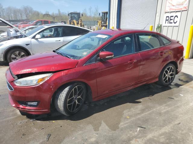 1FADP3F2XFL214109 - 2015 FORD FOCUS SE RED photo 1