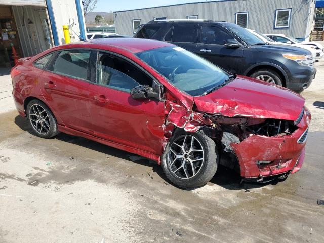 1FADP3F2XFL214109 - 2015 FORD FOCUS SE RED photo 4