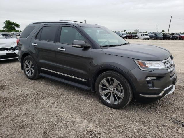 1FM5K7F80JGB30340 - 2018 FORD EXPLORER LIMITED GRAY photo 4