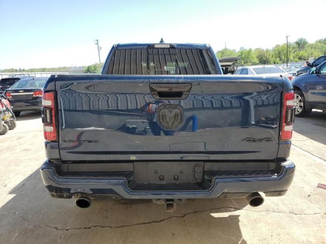 1C6SRFHT2PN520432 - 2023 RAM 1500 LIMITED BLUE photo 6