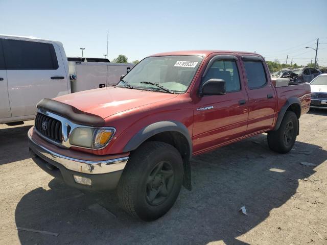 5TEGN92N94Z318282 - 2004 TOYOTA TACOMA DOUBLE CAB PRERUNNER MAROON photo 1
