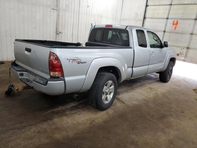 5TEUU42N55Z103444 - 2005 TOYOTA TACOMA ACCESS CAB ვერცხლისფერი ფოტო 3