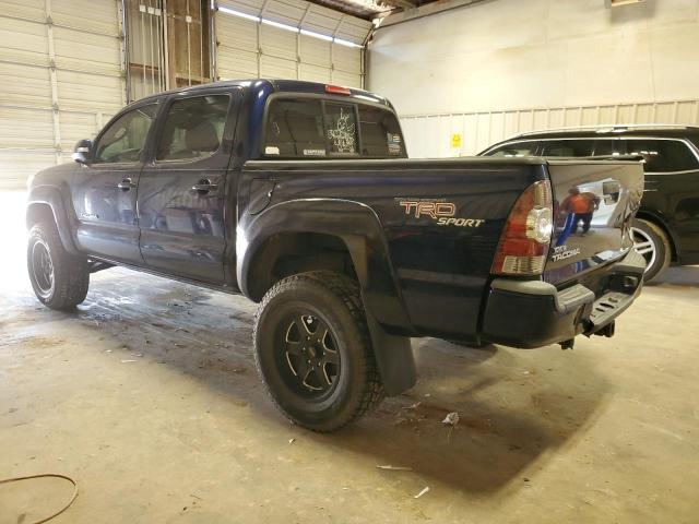 5TFJU4GN9DX040611 - 2013 TOYOTA TACOMA DOUBLE CAB PRERUNNER BLUE photo 2