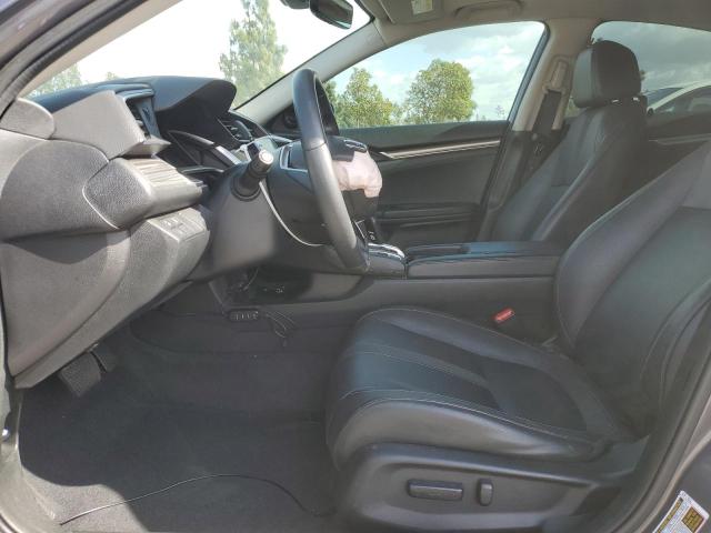 19XFC1F78ME209804 - 2021 HONDA CIVIC EXL GRAY photo 7