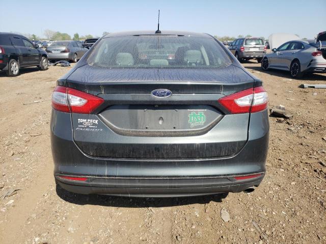 3FA6P0G78FR275834 - 2015 FORD FUSION S GREEN photo 6