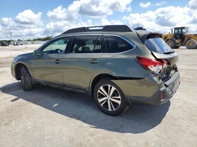 4S4BSANC3J3263204 - 2018 SUBARU OUTBACK 2.5I LIMITED GREEN photo 2