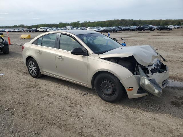 1G1PC5SH5C7293291 - 2012 CHEVROLET CRUZE LS BEIGE photo 4