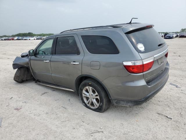 1C4RDHDG1DC582924 - 2013 DODGE DURANGO CREW GRAY photo 2