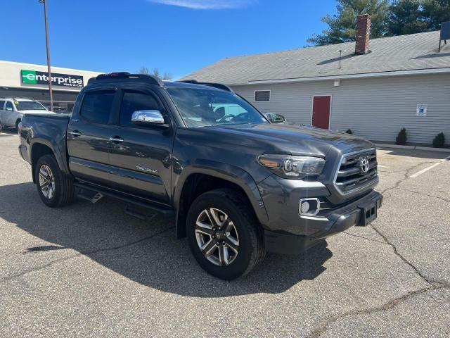 3TMGZ5AN2HM046062 - 2017 TOYOTA TACOMA DOUBLE CAB GRAY photo 1